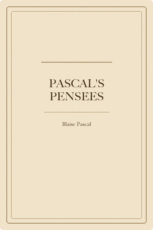 Pascal's Pensées